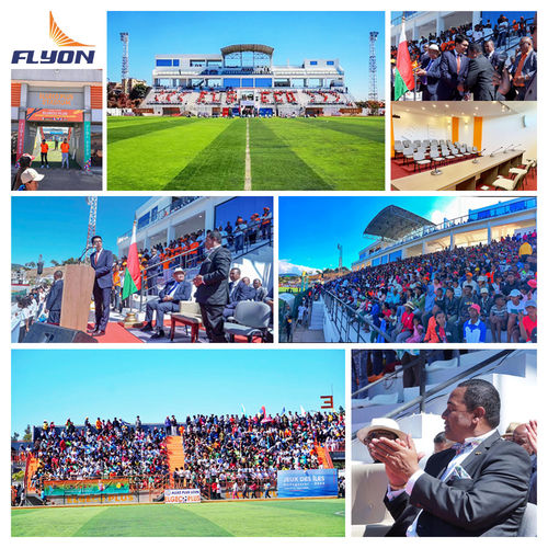 Latest company Solutions about 2023 Madagascar Elgeco Plus Stadion Penyedia Tempat Duduk
