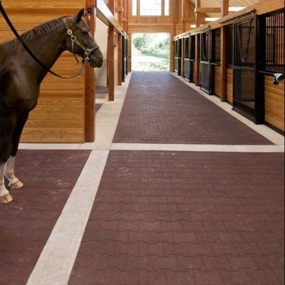 Harga yang pantas Ubin Lantai Karet Saling Bentuk Tulang, Tikar Karet Hitam SBR on line