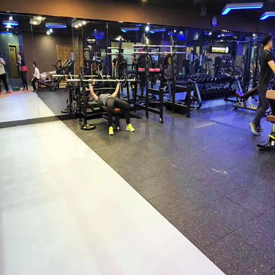 Harga yang pantas Tikar Lantai Karet Permukaan Berbintik-bintik Dengan Lapisan Komposit SBR EPDM on line