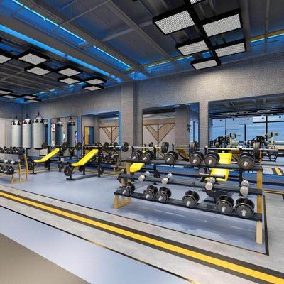 Harga yang pantas Tikar Lantai Karet Tahan Api Gym Untuk Latihan Lantai Atas Dilaminasi on line