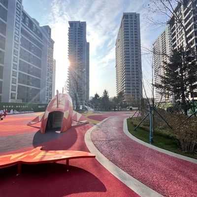 Harga yang pantas Beautiful Colorful EPDM Rubber Granule Heat Resistant Water Resistant on line