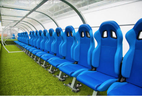 Harga yang pantas Tempat duduk bangku stadion luar ruangan yang dirancang secara ergonomis dengan perlindungan UV dan fitur ramah lingkungan on line