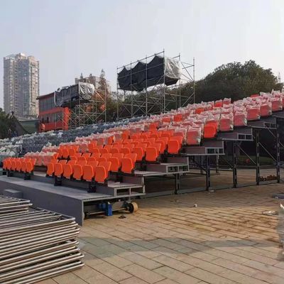 Harga yang pantas HDPE Plastic Stadium Seating Chair dengan Anti-Aging dan Anti-UV Properties untuk Lapangan Sepak Bola Luar Ruang on line