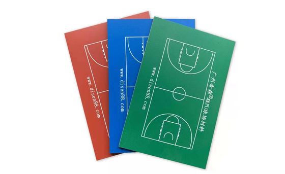 Harga yang pantas 1000*1000mm PU Sport Flooring Dengan 20kg/Drum Dan Rebound Value 29% on line