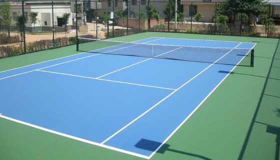 Harga yang pantas Kelas 1 ketahanan api PU lantai olahraga dengan resin poliuretan on line