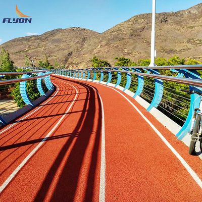 Harga yang pantas Sports Running Track Outdoor Rubber Material Athletic Running Track Pu Binder Untuk Tartan Track on line