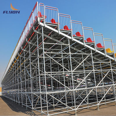 Harga yang pantas Kursi Stadion HDPE Luar Ruangan dengan Garansi 5 Tahun dan Teknologi Blow Moulding untuk Tempat Duduk Stadion on line