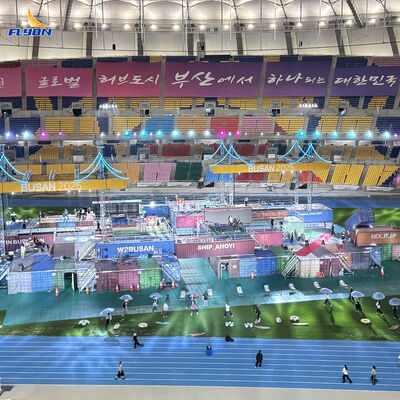 Harga yang pantas Lantai Acara Portabel Interlocking Tahan Benturan Tinggi Warna Kustom untuk Perlindungan Rumput on line