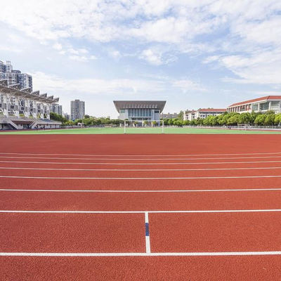 Sertifikat IAAF Jalur Atletik Sintetis Sistem Prefabrikasi Untuk Sekolah