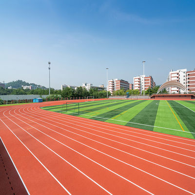 Harga yang pantas Trek Lari Atletik EPDM SBR Karet Dengan Sistem Sandwich Sertifikasi IAAF on line