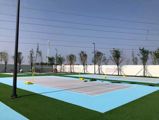 Outdoor Removable PP Tiles Lantai Olahraga Untuk Lapangan Basket OEM