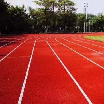 Harga yang pantas Trek Lari Atletik Butiran Karet Dengan Sistem Pelapisan Semprot Bernapas on line