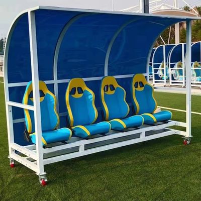 Harga yang pantas 12 Kursi Subs Tempat Penampungan Bangku Untuk Klub Sepak Bola Stadion Sekolah on line