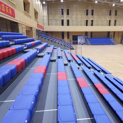 Tempat Duduk Pemutih yang Dapat Ditarik Warna Disesuaikan Untuk Grandstand Tetap