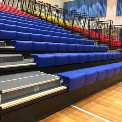 Tempat Duduk Pemutih yang Dapat Ditarik Di Depan Untuk Stadion Bioskop Auditorium