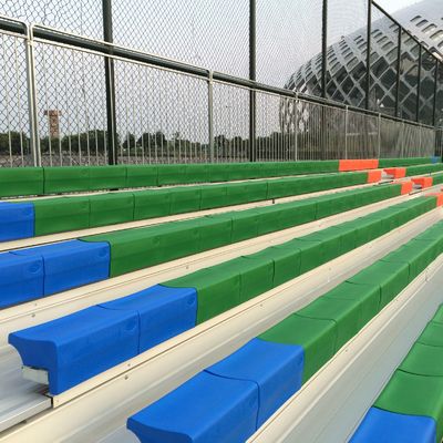 Bangku Pemutih Aluminium Multi Warna Dengan Kursi Plastik Tahan Korosi
