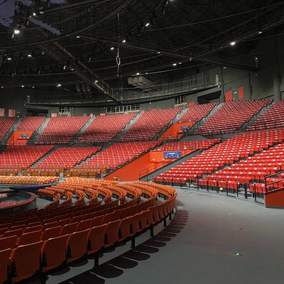 Harga yang pantas Tempat Duduk Stadion Plastik PE Bahan HDPE Tetap Tahan Api on line