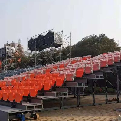 Kursi Stadion Plastik Anti UV Luar Ruangan Kursi Stadion Olahraga Tahan Api