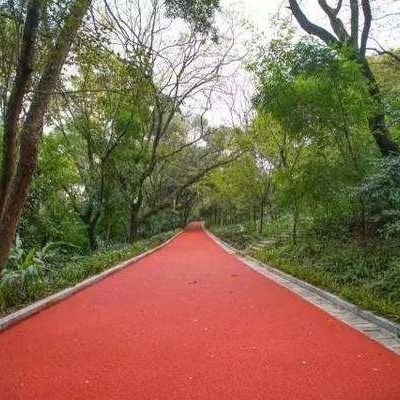 Harga yang pantas Butiran Karet EPDM Warna Merah Untuk Jalan Taman Taman Umum Luar Ruangan on line