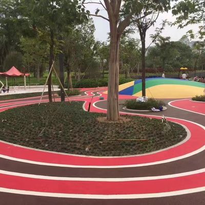 Granul Karet EPDM Anti Slip Anti Ultraviolet Untuk Tempat Parkir