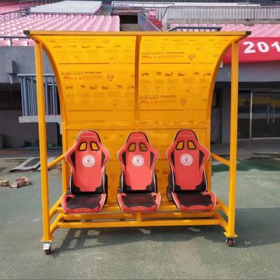 Harga yang pantas Bangku Tempat Duduk Stadion Luar Ruangan yang Disesuaikan Untuk Pemain Pelatih Sepak Bola on line