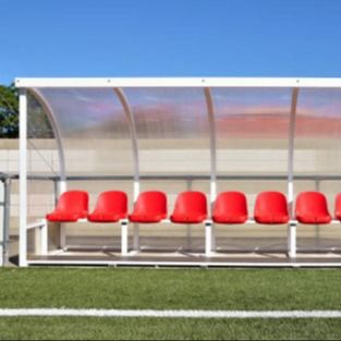 Harga yang pantas Tempat Duduk Stadion Luar Ruangan Bergerak Portabel Untuk Pengganti Tim Sepak Bola on line