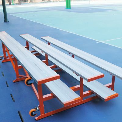 Harga yang pantas Kustomisasi Warna Outdoor Metal Bleachers Aluminium Stadium Bleachers on line