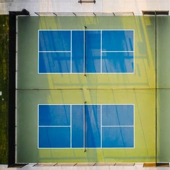 Harga yang pantas Vinyl Pickleball Court Mat dengan anti slip dan perlindungan UV on line