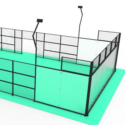 Lapangan tenis padel standar 1 tahun dengan permukaan halus