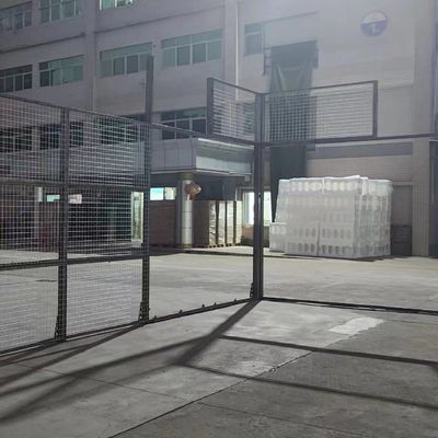 Lapangan Tenis Padel Sintetis Hijau yang Mudah Dipasang Dengan Permukaan Langsing