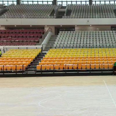 45cm Lebar Metal Struktural Bleacher Stadion Tempat duduk dengan 5 tahun