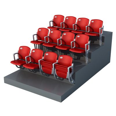 ACE Stadium Chair Metal Structural Bleacher untuk tempat duduk stadion