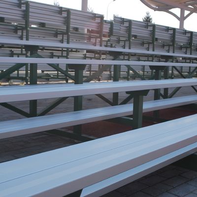 Harga yang pantas Aluminium Material Outdoor Metal Bleachers Seat 20PCS / 36PCS on line