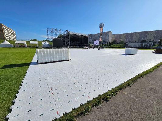Lampu Polyetilen Lantai Matting Disesuaikan Dan Serbaguna Untuk Acara