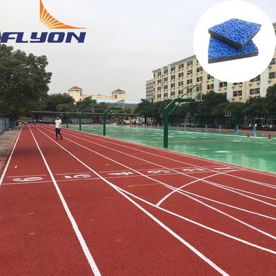 Harga yang pantas Jalur Lari Atletik persegi panjang Menghilang Resistensi Dan Resistensi UV on line