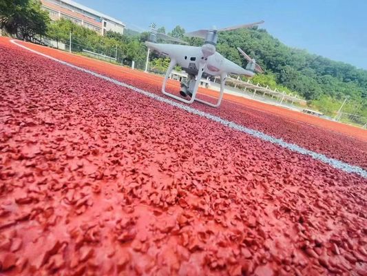 Harga yang pantas Jalur lari atletik 400m dengan ketahanan cuaca dan perawatan rendah on line