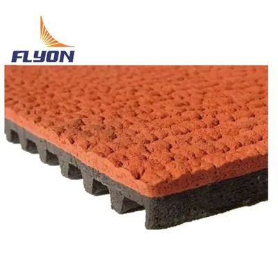 Harga yang pantas Desain persegi panjang dan ketahanan UV lintasan lari luar untuk berjalan optimal on line