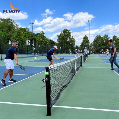 Harga yang pantas 8 Tahun Kehidupan Layanan Pengadilan Pickleball Mat Anti UV Untuk Multipurpose Pengadilan on line