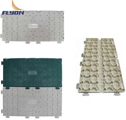 Harga yang pantas Kotak Lantai Olahraga Polypropylene Merah untuk Lapangan Indoor / Outdoor on line