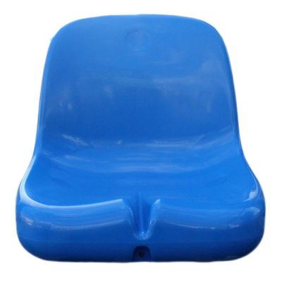 Anti UV HDPE/PP Stadion Sports Seats Dengan Logo Khusus Mudah Pemasangan Dan Pemisahan