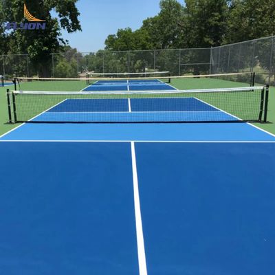 Harga yang pantas Matras Lapangan Pickleball PVC Tahan UV Anti Selip Ramah Lingkungan Tahan Pudar 3mm on line