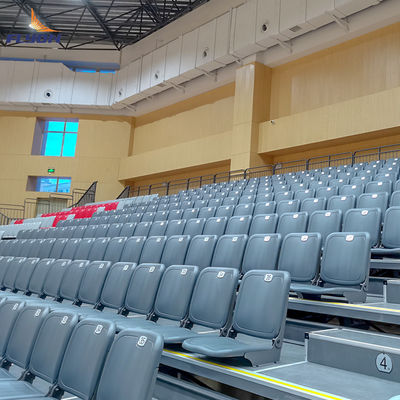 Mudah Disesuaikan Pemasangan Kursi Gym Retractable Dengan Lantai Opsional