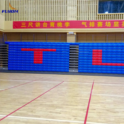 Harga yang pantas 200-500 Orang Kapasitas Aluminium Foldable Bleachers Tempat duduk untuk kegiatan di luar ruangan on line