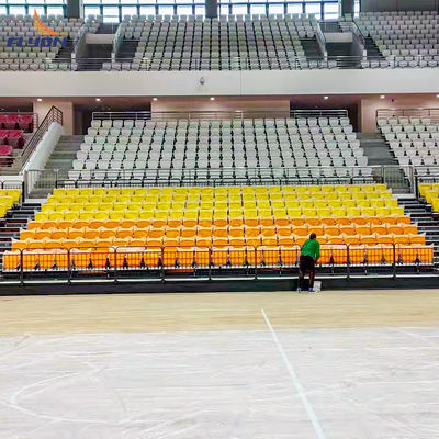 Kursi Bleacher yang Dapat Ditarik Kembali - Desain Lurus atau melengkung