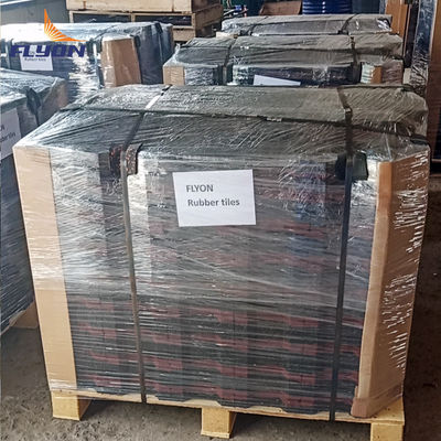 Harga yang pantas Logo yang dapat disesuaikan Karet Lantai Karet Untuk Penggunaan Dalam / Luar Ruang Karet Lantai Karet on line