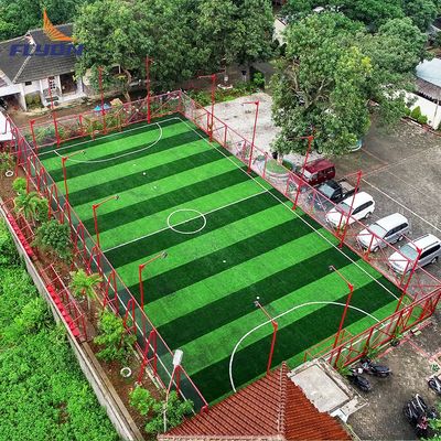 Harga yang pantas 40-60mm Rumput Sintetis untuk Sepak Bola dengan Dukungan PP yang awet on line