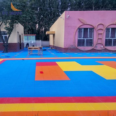 Harga yang pantas Lantai Olahraga Dampak Polypropylene Copolymer PP Tile Lantai Sistem Untuk Kinerja Yang Lama on line