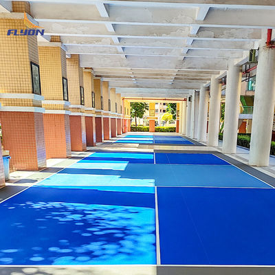 Harga yang pantas Crystal Sand Surface Pattern Pickleball Court Marker Untuk Indoor dan Outdoor on line