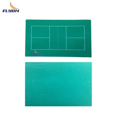 Harga yang pantas Fade Resistant Portable Pickleball Court Flooring Roll Ukuran 6.56*32.81ft 215.23 Sqft Mudah Dipertahankan on line