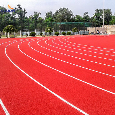 Harga yang pantas Kompetisi Sistem Full Pour Jalur lari atletik yang terbuat dari beton semen atau beton bituminous on line